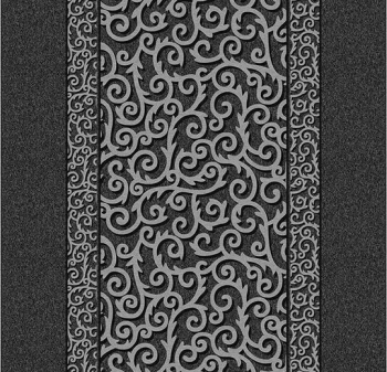 Wykładzina dywanowe FORBO 252307FR Trianon Border Ferrum Flotex Vision FR - Rolka - 4.3  mm