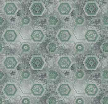Wykładzina dywanowe FORBO 255103FR Enigma Large Green Flotex Vision FR - Rolka - 4.3  mm