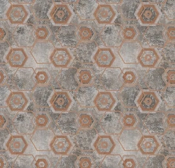 Wykładzina dywanowe FORBO 255105FR Enigma Large Rust Flotex Vision FR - Rolka - 4.3  mm