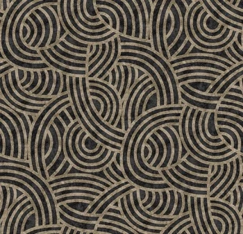 Wykładzina dywanowe FORBO 262101FR Mandala Black Jack Flotex Vision FR - Rolka - 4.3  mm