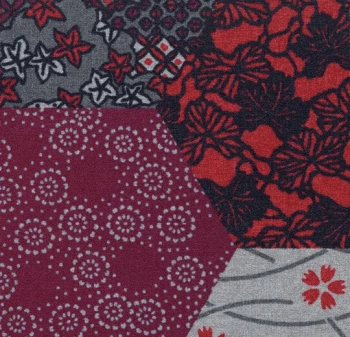 Wykładzina dywanowe FORBO 200003FR Ecosystems Kimono Red Flotex Vision Fr Biblioteka Cyfrowa - Rolka - 3.3  mm