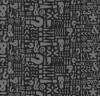 Wykładzina dywanowe FORBO 920008FR Text Charcoal Flotex Vision Fr Biblioteka Cyfrowa - Rolka - 3.3  mm