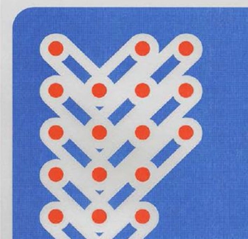 Wykładzina dywanowe FORBO 001585FR Composition Red Dots Flotex Vision Fr Biblioteka Cyfrowa - Rolka - 3.3  mm