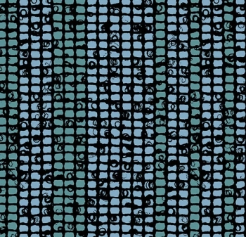 Wykładzina dywanowe FORBO 980411FR Mosaic marine stripe Flotex Vision Fr Biblioteka Cyfrowa - Rolka - 3.3  mm