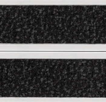 Mata wejściowa FORBO 140147 Grid 12mm – Classic Raven Black Nuway Grid - Płytka - 400 mm - 3500 mm - 12  mm