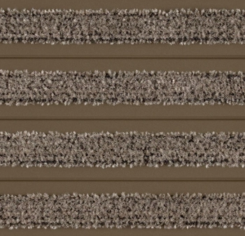 Mata wejściowa FORBO 214666 Tuftiguard Bronze Ano. – Classic Grey Wiper - Clsd Nuway Tuftiguard Anodised - Płytka - 400 mm - 3500 mm - 12  mm
