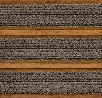 Mata wejściowa FORBO 165775 Tuftiguard Bamboo - Classic Double Wiper - Closed Nuway Tuftiguard Bamboo - Płytka - 400 mm - 3500 mm - 12  mm