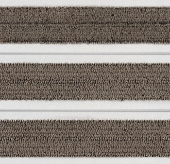 Mata wejściowa FORBO 99418 Tuftiguard - Classic Grey Double Wiper - Closed Nuway Tuftiguard - Płytka - 400 mm - 3500 mm - 12  mm