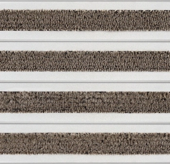 Mata wejściowa FORBO 97722 Tuftiguard - Classic Grey Single Wiper - Closed Nuway Tuftiguard - Płytka - 400 mm - 3500 mm - 12  mm