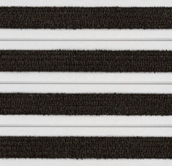 Mata wejściowa FORBO 99542 Tuftiguard - Design Charcoal Single Wiper - Closed Nuway Tuftiguard - Płytka - 400 mm - 3500 mm - 12  mm