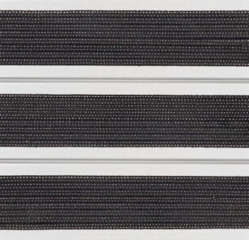 Mata wejściowa FORBO 99413 Tuftiguard Plain 17mm - Double Wiper - Closed Nuway Tuftiguard External - Płytka - 400 mm - 3500 mm - 12  mm