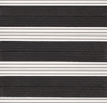 Mata wejściowa FORBO 99411 HD Plain 17mm – Double Wiper – Closed Nuway Tuftiguard Heavy Duty External - Płytka - 400 mm - 3500 mm - 17  mm