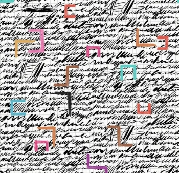 Wykładzina dywanowe FORBO 340003F Scribble dibujar Flotex By Galeote - Rolka - 4.3  mm