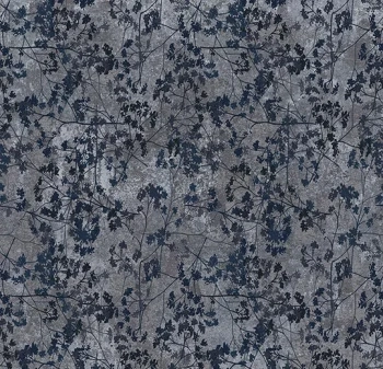 Wykładzina dywanowe FORBO 248001 Vivienne Bleu Nuit Flotex Floral - Rolka - 4.3  mm
