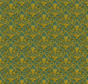 Wykładzina dywanowe FORBO 256003 Versailles Jade Flotex Floral - Rolka - 4.3  mm