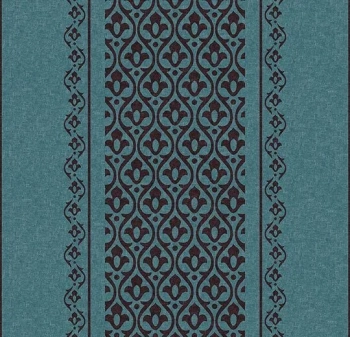 Wykładzina dywanowe FORBO 250203 Marquis Border Basilic Flotex Geometric / Graphic - Rolka - 4.3  mm