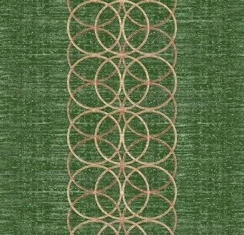 Wykładzina dywanowe FORBO 244002 Apollo Border Pine Flotex Geometric / Graphic - Rolka - 4.3  mm