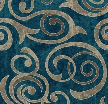 Wykładzina dywanowe FORBO 260104 Grand Palais Kingfisher Flotex Statement - Rolka - 4.3  mm