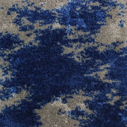 Edel GALLERY KASURI 151 Cerulean Wykładzina dywanowa w rolce szer. 4m