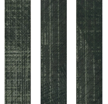 Wykładzina dywanowe FORBO 137006 Refract malachite Flotex Refract Planks - Płytka - 1000 mm - 250 mm - 5  mm