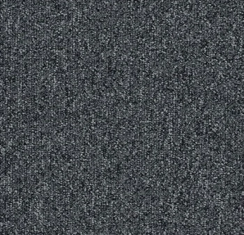 Wykładzina dywanowe FORBO 4354 Dark grey Tessera Teviot Pro - Płytka - 500 mm - 500 mm - 5.7  mm