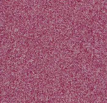 Wykładzina dywanowe FORBO 4210 Cerise Tessera Teviot Pro - Płytka - 500 mm - 500 mm - 5.6  mm