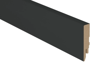Listwa przypodłogowa ter Hürne TEH1101040744 Czerń sygnałowa - 2400 mm - 80 mm - 16 mm