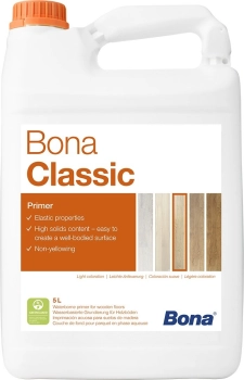 Bona Classic 5 L 1-komponentowy lakier podkładowy na bazie wody wzmacniający efekt klasycznego, jasnego drewna