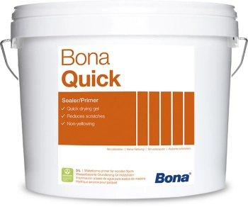 Bona Quick 5 L 1-komponentowy lakier podkładowy na bazie wody o konsystencji żelu i wysokiej lepkości