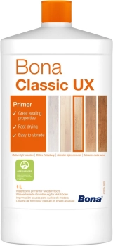 Bona Classic UX 1 L Wodorozcieńczalny podkład do nieobrobionych podłóg drewnianych dający średnio jasne zabarwienie drewna