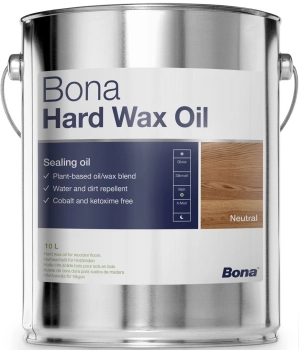 Bona Hardwax Oil Półmat 10 L Uszczelniający olej zapewniający trwałą ochronę i odporność na ścieranie i powstawanie śladów po obuwiu
