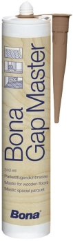 Bona Gap Master 310 ml Ciemny buk Akrylowa masa do uszczelniania szczelin w miejscu łączenia z listwami przyściennymi i progami