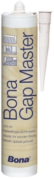 Bona Gap Master 310 ml Biały Akrylowa masa do uszczelniania szczelin w miejscu łączenia z listwami przyściennymi i progami