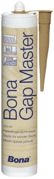 Bona Gap Master 310 ml Teak Akrylowa masa do uszczelniania szczelin w miejscu łączenia z listwami przyściennymi i progami