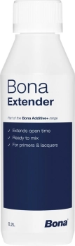 Bona Extender 200 ml dodatek, który poprawia rozlewność oraz wydłuża czas otwarty lakierów wodnych i farb Bona