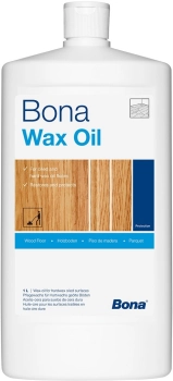 Bona Wax Oil 1 L Trwały olejowosk pielęgnacyjny do okresowej konserwacji twardych podłóg woskowanych