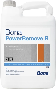 Bona PowerRemove R 5 L Bardzo mocny środek czyszczący do usuwania past i osadów z elastycznych powłok podłogowych  takich jak linoleum, guma czy PVC