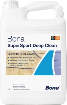 Bona SuperSport Deep Clean 5 L Środek głęboko czyszczący do sporadycznego czyszczenia podłóg sportowych
