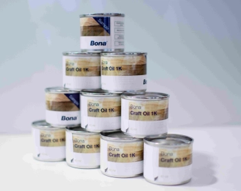 Bona Craft Oil, próbka, 40 ml Driftwood 1-komponentowy olej naturalny zmodyfikowany pod kątem doskonałej impregnacji i trwałej ochrony podłóg drewnianych