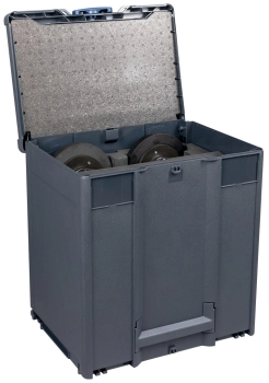Bona Box XL Skrzynka w systemie TANOS do przechowywania akcesoriów do Bona FlexiSand, takich jak Power Drive, Power Drive Connect, Quattro Disc, Concrete Disc