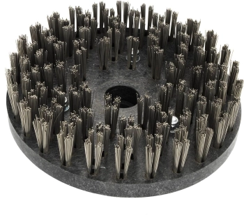 Szczotka metalowa (1 szt. = komplet 4 szczotek) Szczotki metalowe do mocowania zatrzaskowego w talerzu Power Drive NEB