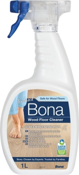 Środek Bona do czyszczenia podłóg drewnianych 1 L Bona Wood Floor Cleaner to idealne rozwiązanie dla perfekcyjnie czystych podłóg