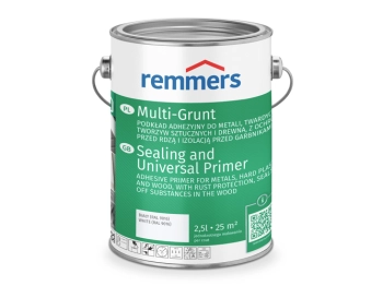 REMMERS Multi-Grunt - 10 l - Podkład izolujący do metali twardych tworzyw sztucznych i drewna z ochroną przed rdzą i izolacją przed garbnikami