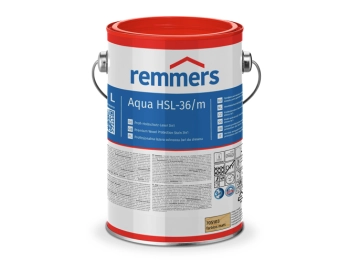 REMMERS Aqua HSL-36/m-Profi-Holzschutz-Lasur 3in1 mat srebrnoszary (RC-970) - 20 l - Szybkoschnąca wodorozcieńczalna lazura klasy premium ze wzmocniona ochroną przed wilgocią do drewna na zewnątrz