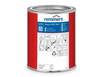 REMMERS Aqua KWP-841-Kalk- & Wischpaste biały - 0,75 l - Wodny preparat pigmentowy do dekorowania drewna