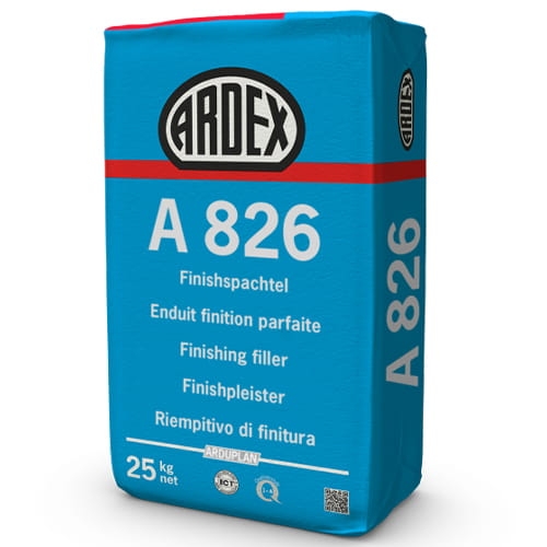 ARDEX A 826 Gipsowa masa szpachlowa do wykonywania gładzi