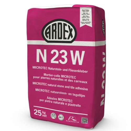 ARDEX N 23 W Elastyczny klej do kamienia naturalnego, biały