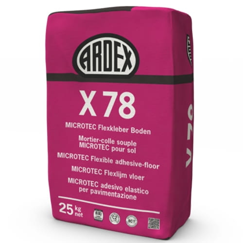 ARDEX X 78 Elastyczny klej Microtec do podłóg