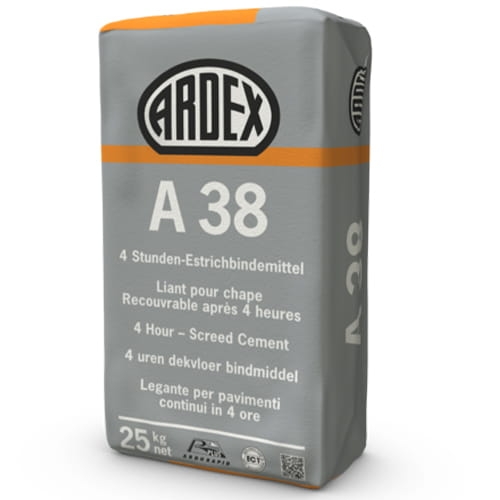 ARDEX A 38 Spoiwo jastrychowe szybkowiążące, wewnętrzne i zewnętrzne