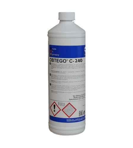 OBTEGO C-240 (12 x 1l) Pielęgnacja już zaimpregnowanych podłóg mineralnych, które są impregnowane impregnatami OBTEGO. Odświeżenie właściwości powierzchni (ochrona powierzchni).
